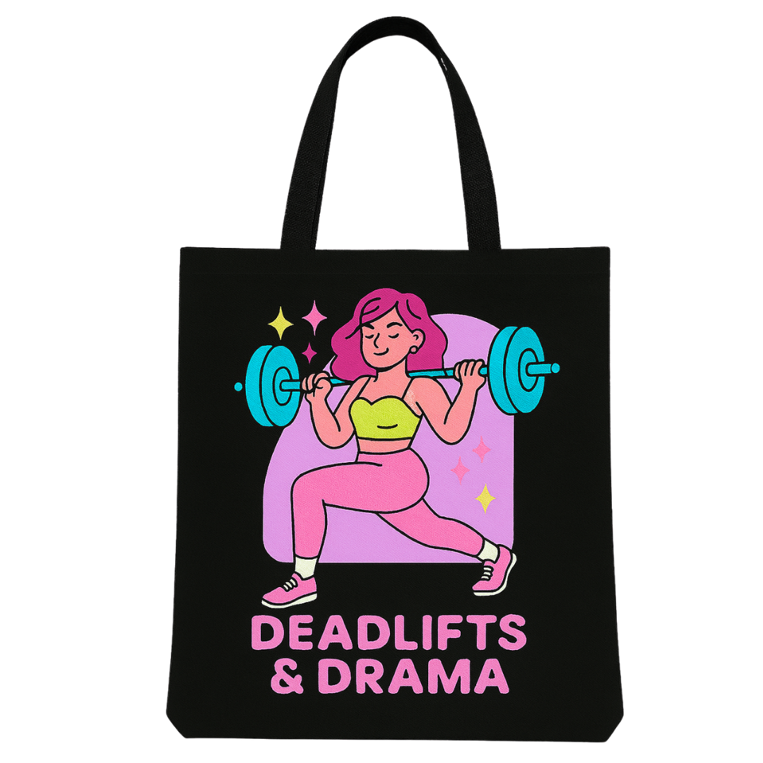 Kinetix Deadlifts & Drama Tote Bag