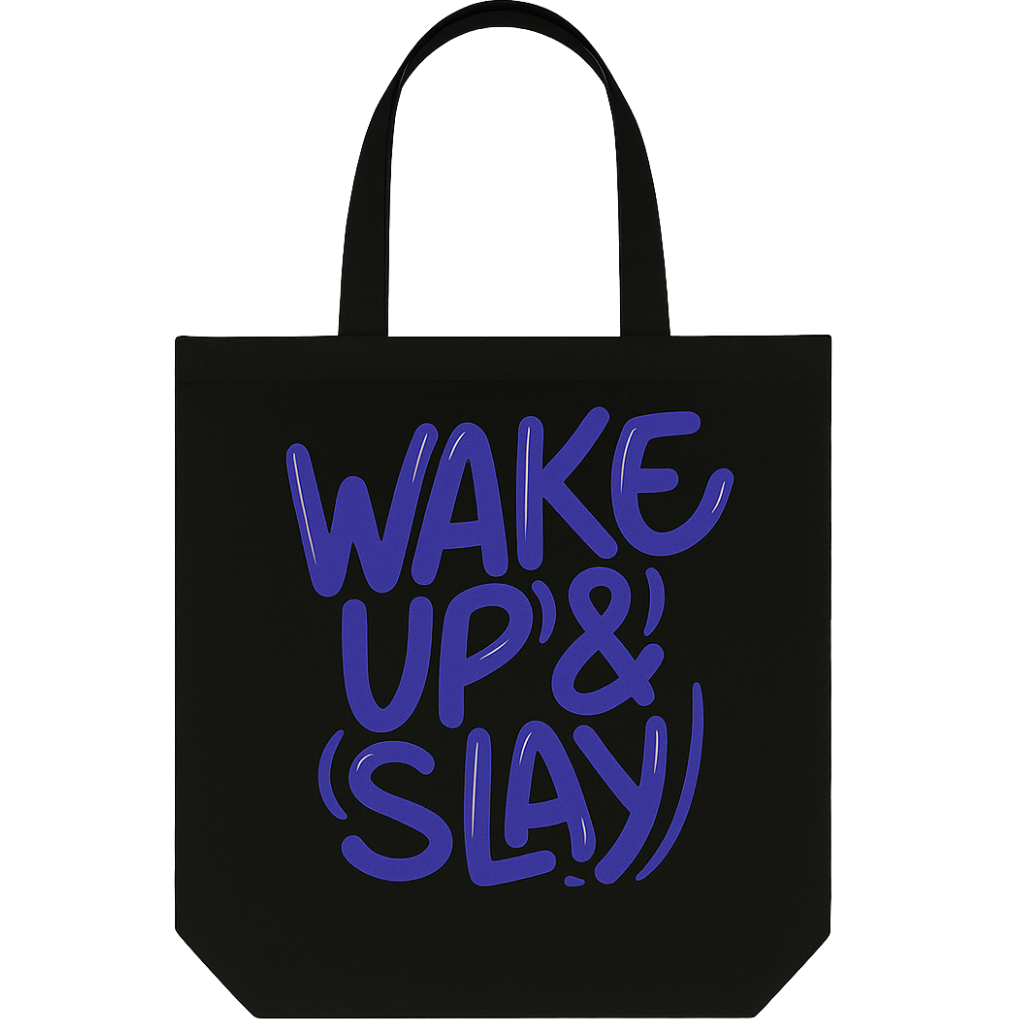 Kinetix Gym Wake Up & Slay Tote Bag